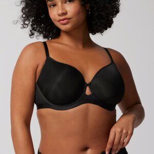 NWT Soma Lightly Lined Perfect Coverage Bra - Size 40DDD - Black